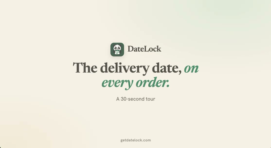 DateLock — how it works